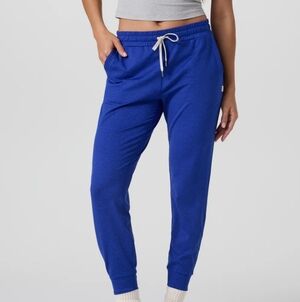 Vuori Copenhagen Heather Blue Halo Dreamknit Performance Jogger Sweatpants XS